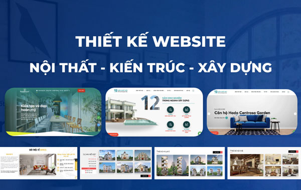 Dịch vụ thiết kế website kiến trúc nội thất uy tín tại Sky Việt Nam