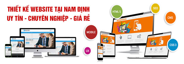 Thiết kế website tại Nam Định chuyên nghiệp chất lượng